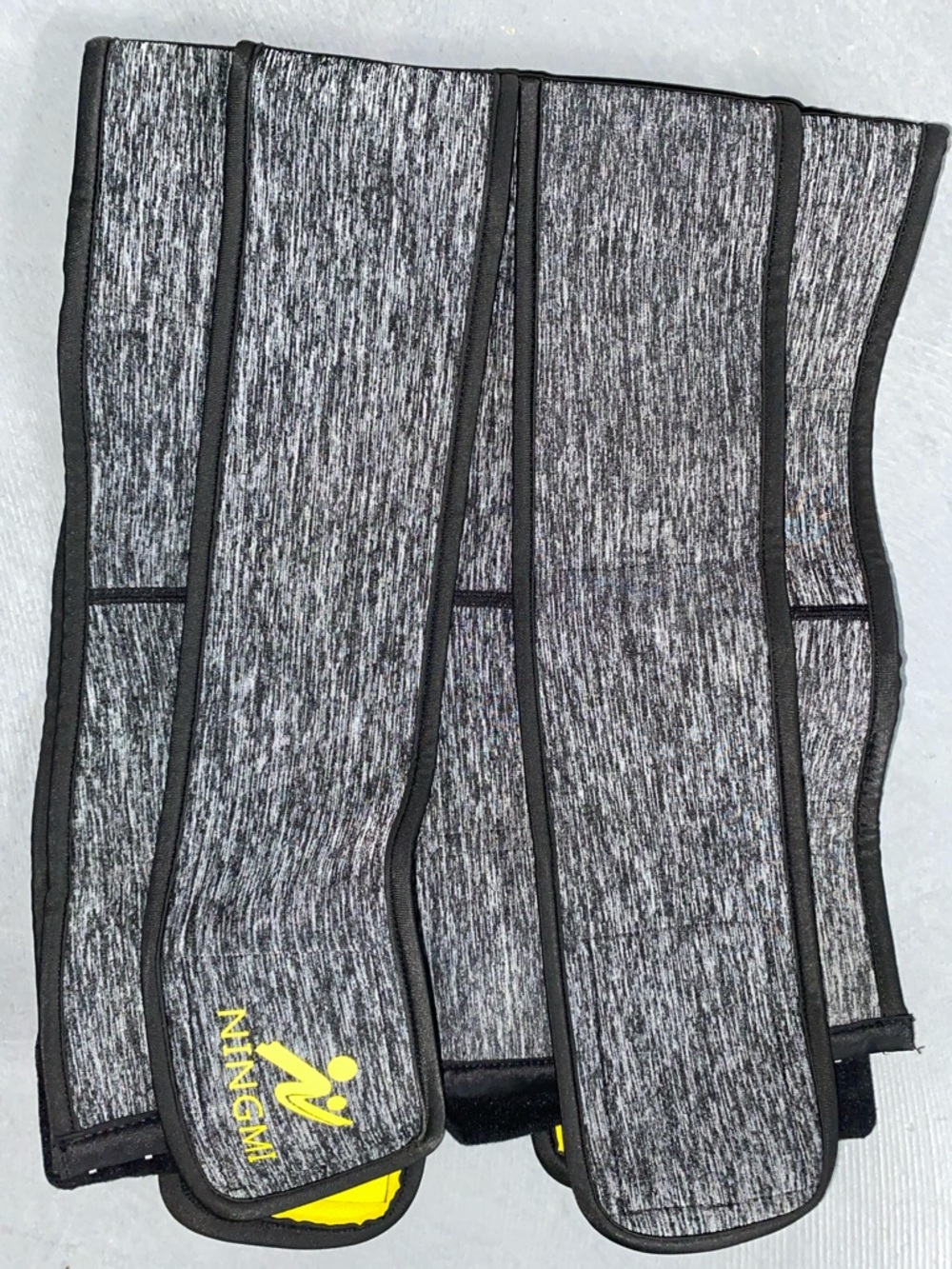 Ningwan Gray Heather Neoprene Waist Trainer size small
